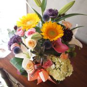 カフェ 開店祝いアレンジメント カフェ 開店祝いアレンジメント