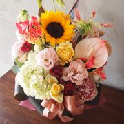 男性用 展覧会お祝いアレンジ 男性用 展覧会お祝いアレンジ