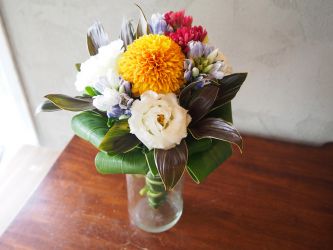 2年前に想像で作ったビクトリーブーケ