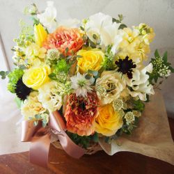 ビタミンカラーのアレンジ ビタミンカラーのアレンジ